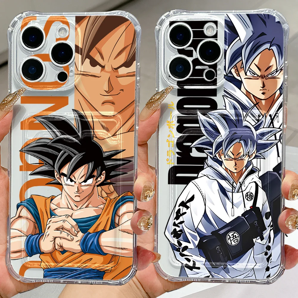 Cool Gokus Saiyans Dragons Balls Card Hold Phone Case For Samsung Galaxy S26 S25 S24 S23 S22 S21 S20 FE Edge Plus Ultra M54 5G