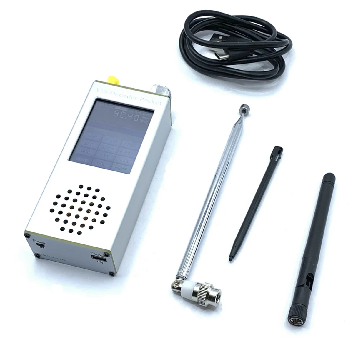 A57G-ATS Decoder Pocket Si4732 Vollband-Radioempfänger FM RDS AM LW MW SW SSB DSP mit 4.17 offiziellem registriertem Code