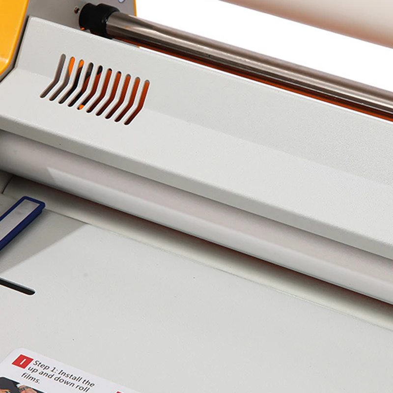 Máquina laminadora en frío y caliente FM3520 A3, máquina laminadora de película fotográfica, máquina laminadora eléctrica de sellado de plástico frío