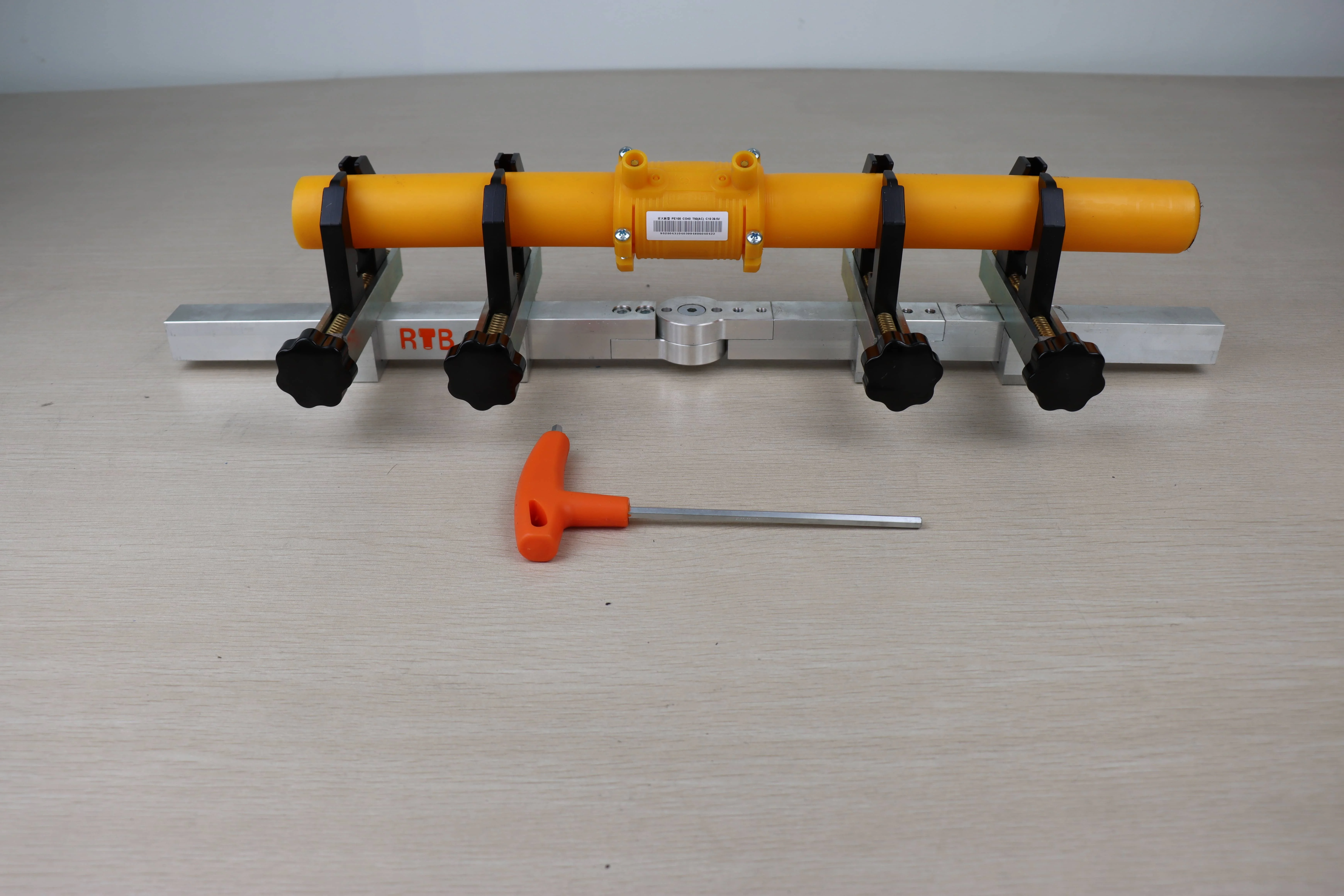 Alat Las Pipa TLF ALIGNER ECO 20-90mm, Mesin Fusion, Pemotong Pipa Butt Fusion, Penjepit Pipa, Adaptor JJ90 Universal Aligner