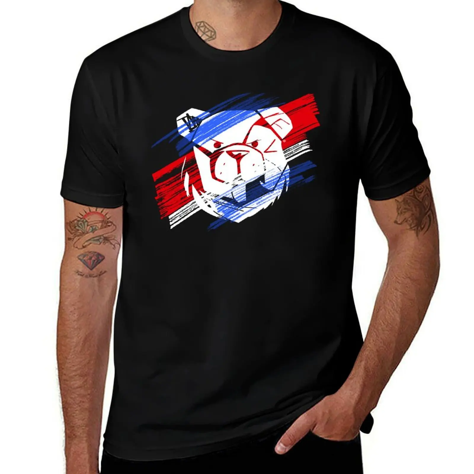 ROBUST BEAR TRACES 07 T-Shirt t shirt man cotton T-Shirt