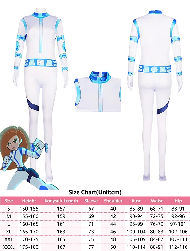 Anime Cos Kim Cosplay Costume Outfits Fantasy Bodysuit Halloween Carnival Party Suit Accessories For Adult Female Girls Roleplay