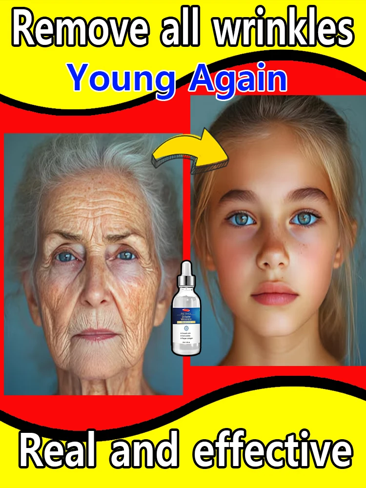 Smooths out wrinkles,20 years younger， Become beautiful now