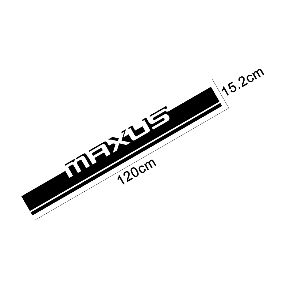 For MAXUS T60 D60 D90 V80 G20 T70 D20 G10 G50 V90 Euniq 5 6 Car Engine Bonnet Trim Stickers Decals Car Styling Accessories Decor