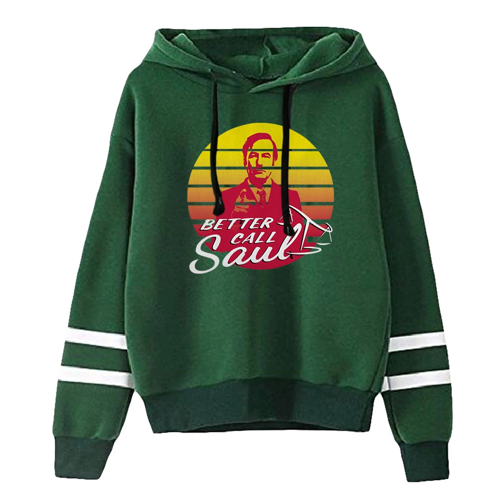 Better Call Saul Hoodie Unisex Pocketless Parallel Bars Sleeve Sweatshirts Men Women Hoodie Casual Style Fashion Clothes