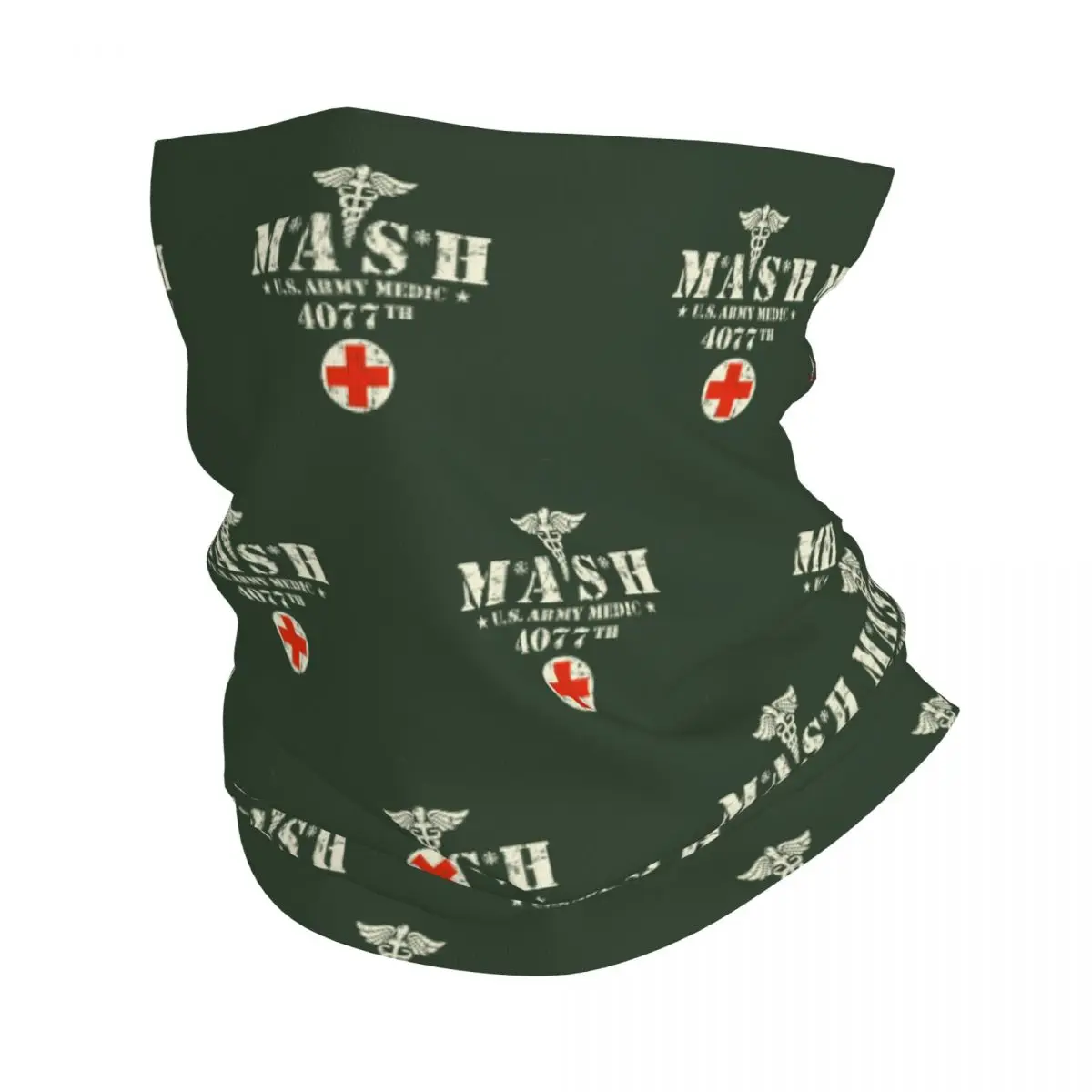 

Бандана Mash Medic, Шейная Обложка с принтом 4077, американский стандартный шарф, многофункциональная повязка на голову, походная, унисекс, для взрослых, дышащая
