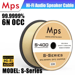 HiFi MPS S-300/306/330/400/600 6N OFC Kabel audio głośnikowy Wzmacniacz Hifi CD DVD Kabel głośnikowy kina domowego Made In Taiwan