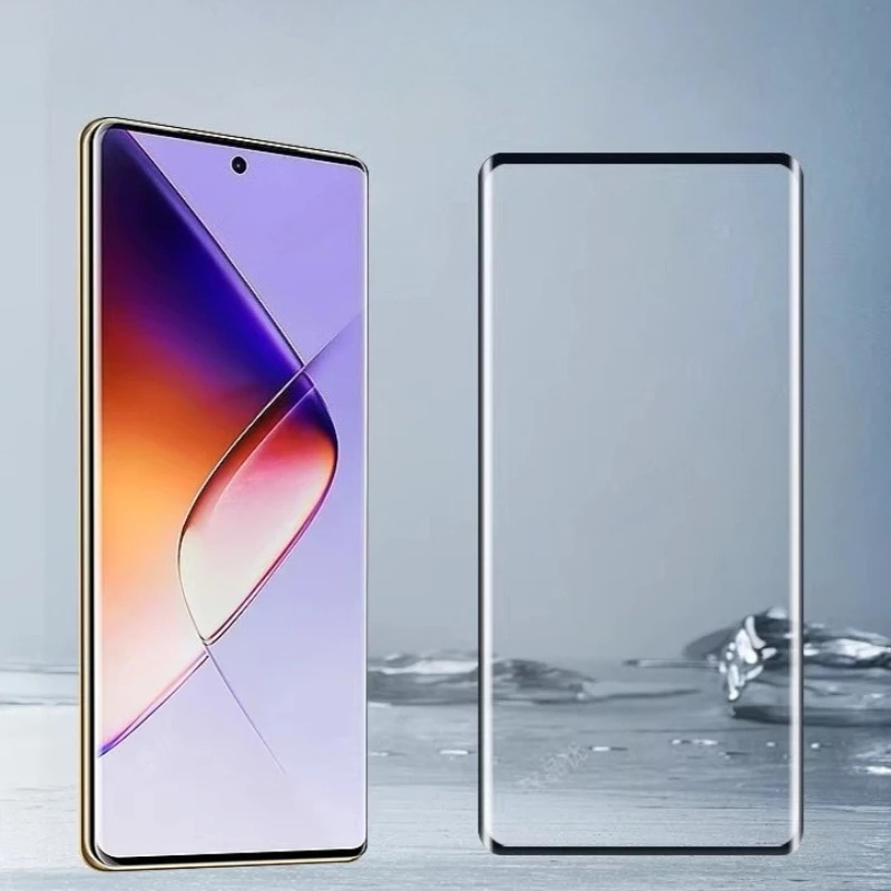 

For Infinix Note Edge 3D Curved Tempered Glass Screen Protector for Note Edge Clear 3D Full Cover Protective Film