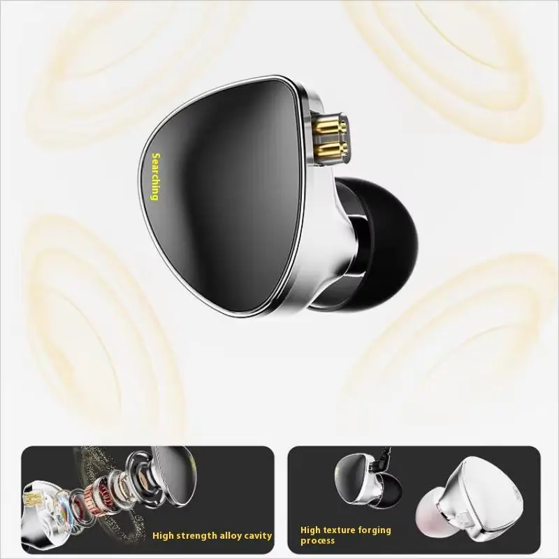 Misiom Gemini Pro سماعات أذن سلكية للألعاب HiFi داخل الأذن سماعة رأس بسلسلة كاملة مزدوجة مغناطيسية ديناميكية مريحة سماعات أذن مخصصة #3