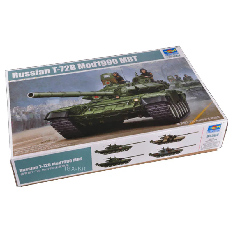 Trumpeter 1/35 05564 Russian T-72BM Mod.1990 MBT Main Battle Tank Military Toy Hancraft Plastic Assembly Model Building Kit