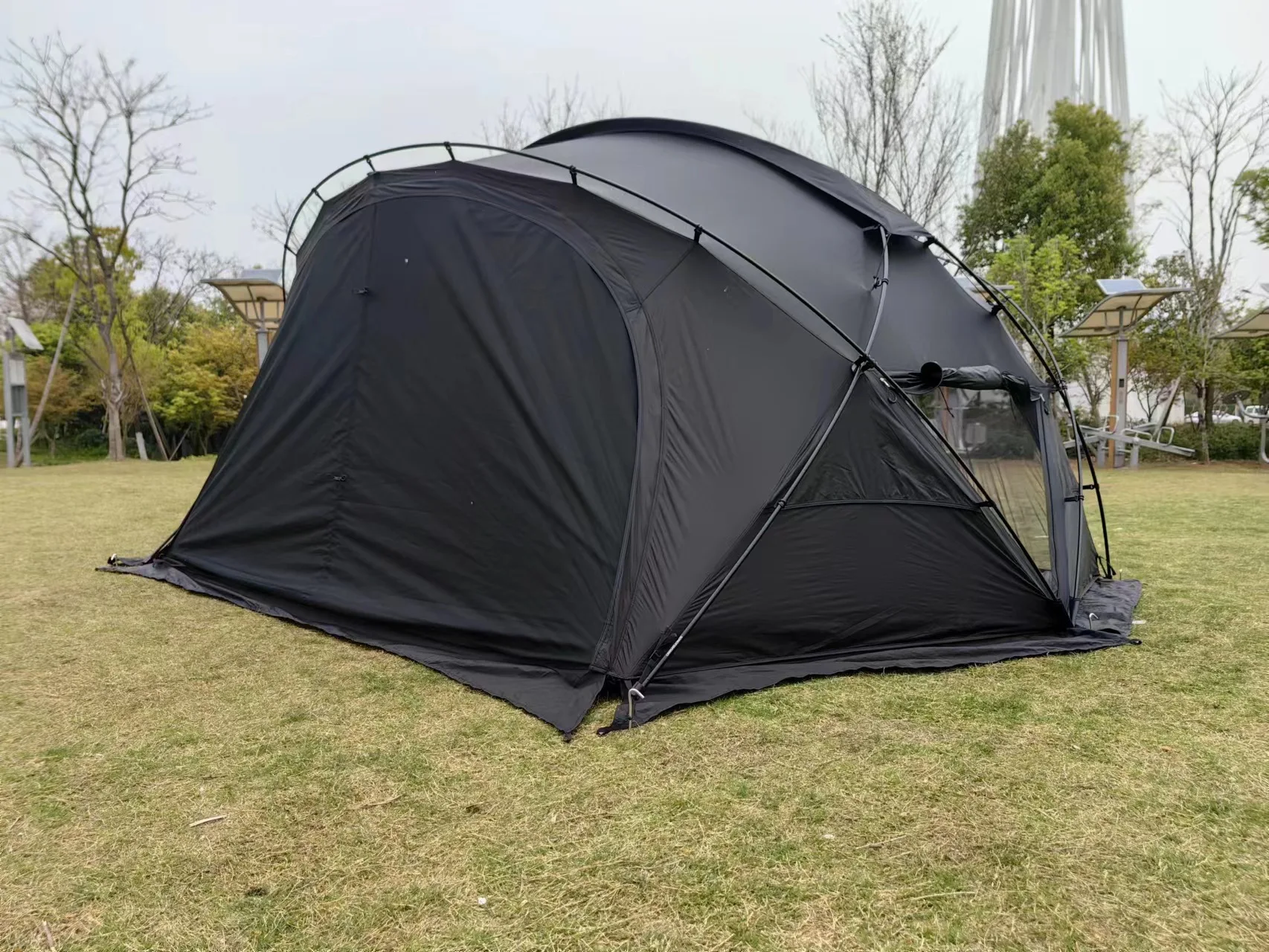 Small G tent supply camping tent inflatablet automatic tent outdoor tunnel