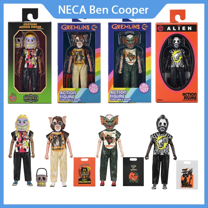 

New Neca 43164 Third Wave Ben Cooper Alien Gremlins Halloween Children Anime Action Figure Model statue Toy Kid Birthday Gift