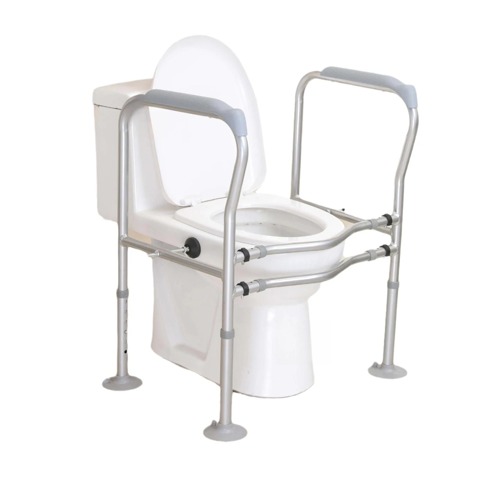 

No punching toilet handrail, set up the elderly toilet support frame, transform handrail