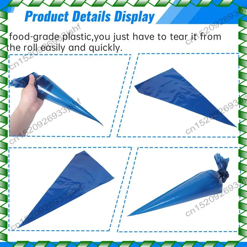 -BOFF 50 Stuks Extra Grote Wegwerp Spuitzak 21 Inch Taart Decoratie Icing Piping Cream Dessert Decoratie Spuitzak Bakken