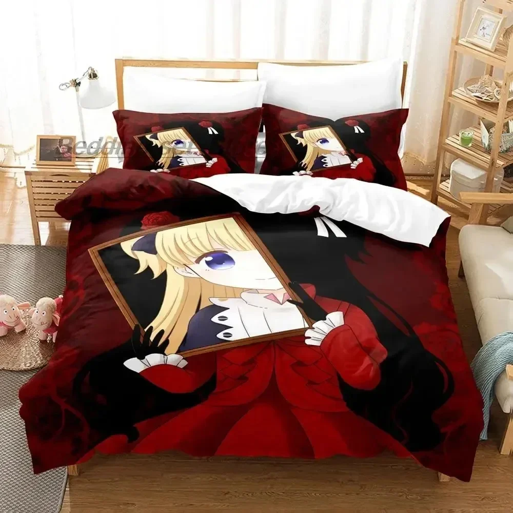 

SHADOWS HOUSE Bedding Set Single Twin Full Queen King Size Bed Set Aldult Kid Bedroom Duvet cover Sets 3D Anime bed sheet set