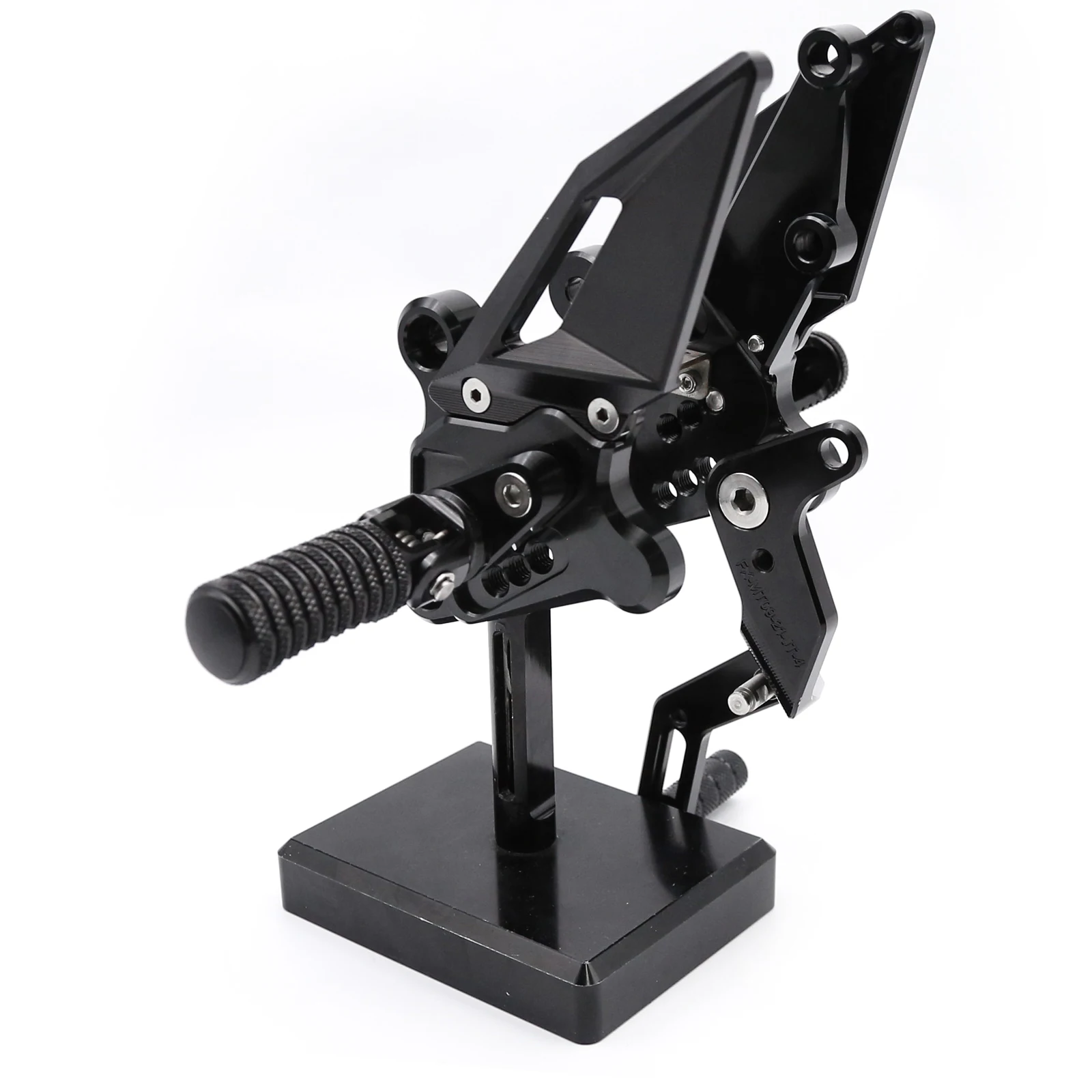 لياماها الراسم 9 GT / GT + 2021 2022 2023 2024 2025 الألومنيوم CNC Rearset Footpeg مسند القدمين الخلفية مجموعة القدم الوتد دواسة الملحقات #6