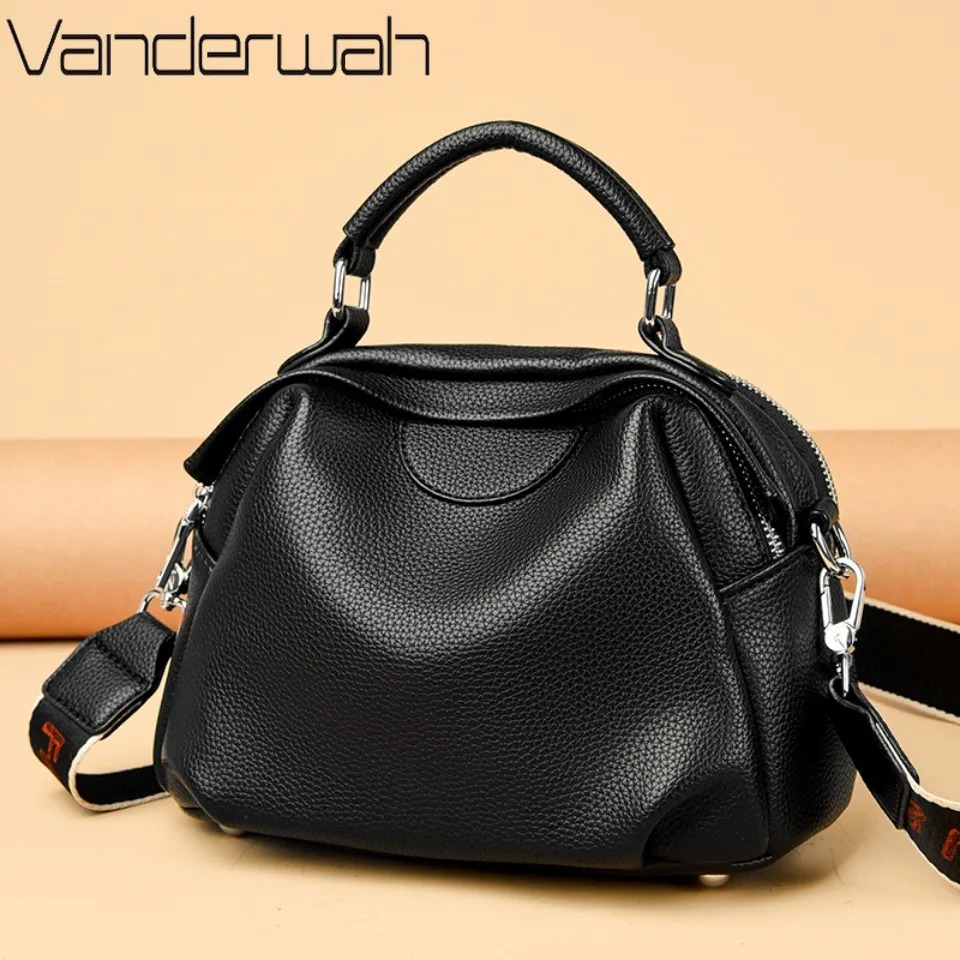 

Top Quality Soft Pu Leather Tote Bag Fashion Women Shoulder Messenger Bag Large Capacity Wear-resistant Bag Luxury Handbag Sac
