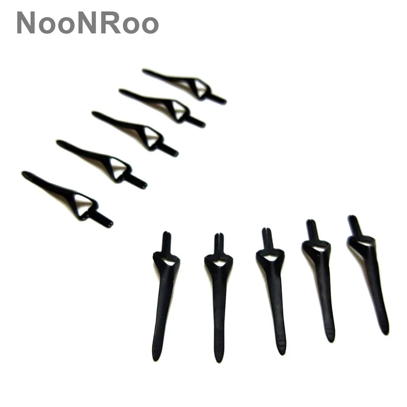 NooNRoo Fishing Rod Bait Hook  Stainless Steel Fishing Rod  Repair Parts 10pcs/Bag