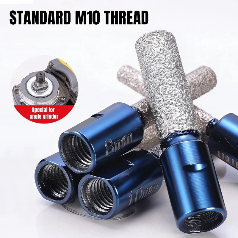 Diamond Hole Saw Dry Core Bit for Granite Marble Porcelain Tile Ceramic Stone Drilling Open Hole Expander Tool