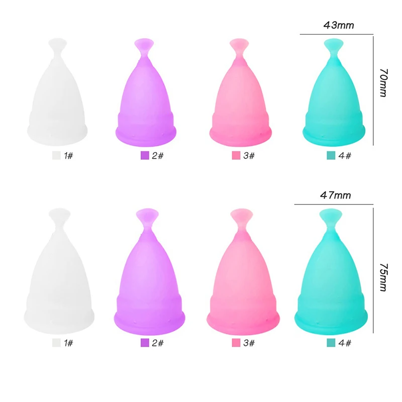 Menstrual Cup Menstruation Bowl Copa Mestrual Certificada Tampons Period Medical Silicone Vagina Cups Silicon Certified Personal