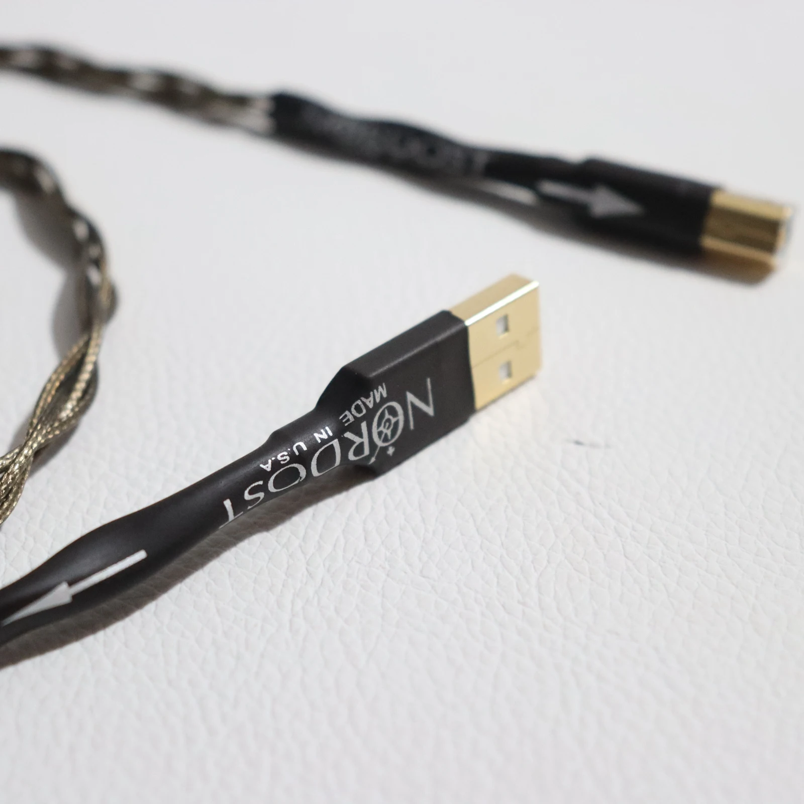 

ZUIDID HiFi Audio OCC USB data cable NOR Gray Flagship DAC Digital Cable Sound Card Line USB 2.0A to 2.0B Handmade DIY