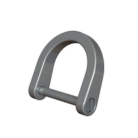 Titanium D Ring Horseshoe Keyring U Shape Keychain Car Key Tool Accessories for Men and Women