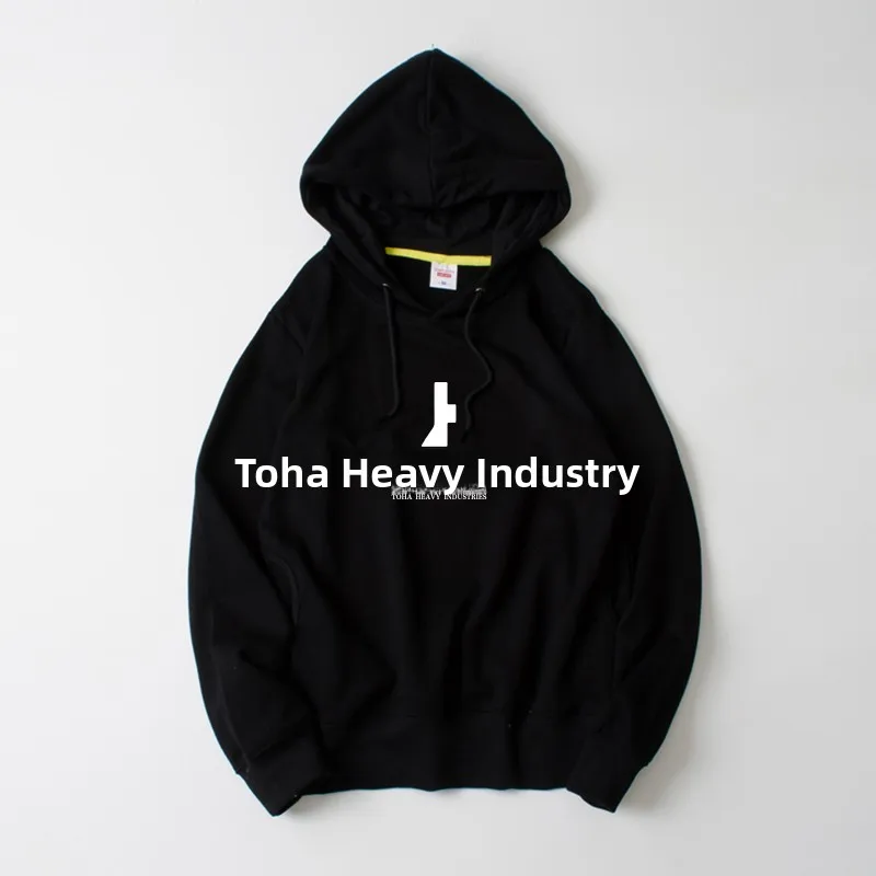 

Хлопковая толстовка Sidneya's Knight East Asia Heavy Industry Two Bottle Incentive BLAME Guard, молодежная, модная, свободного кроя, с принтом H...