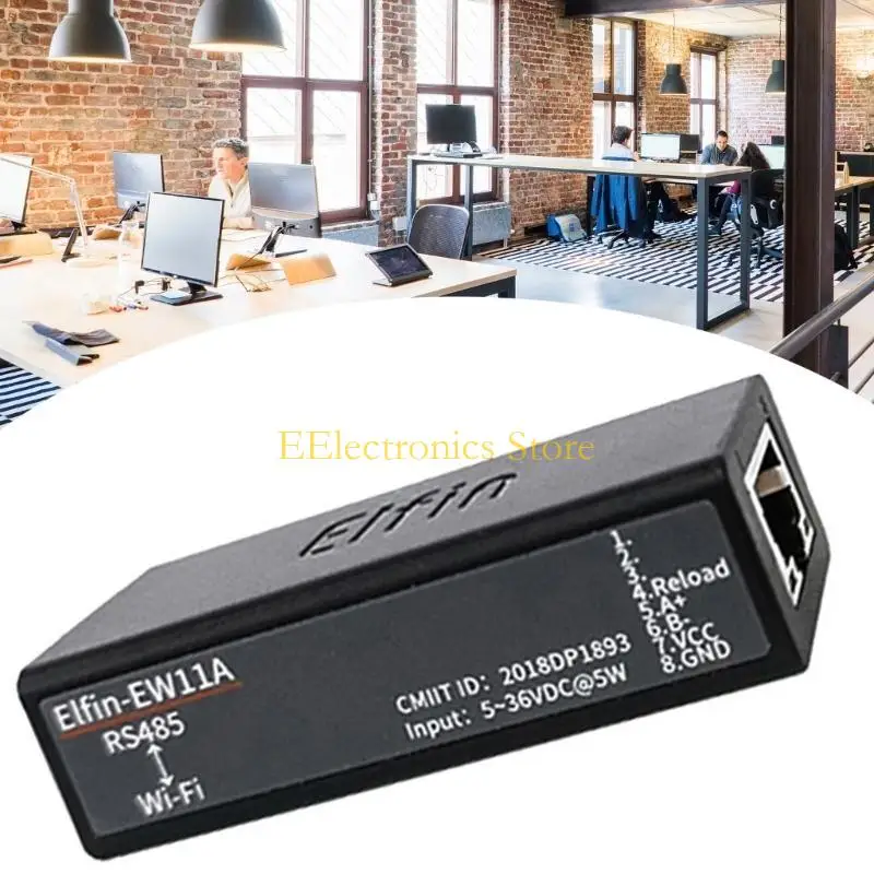 

B03C RS485 to WiFi Serial Server Built in Antenna Wireless Communication Module RJ45 Interface RS485 To WIFI Serial Server