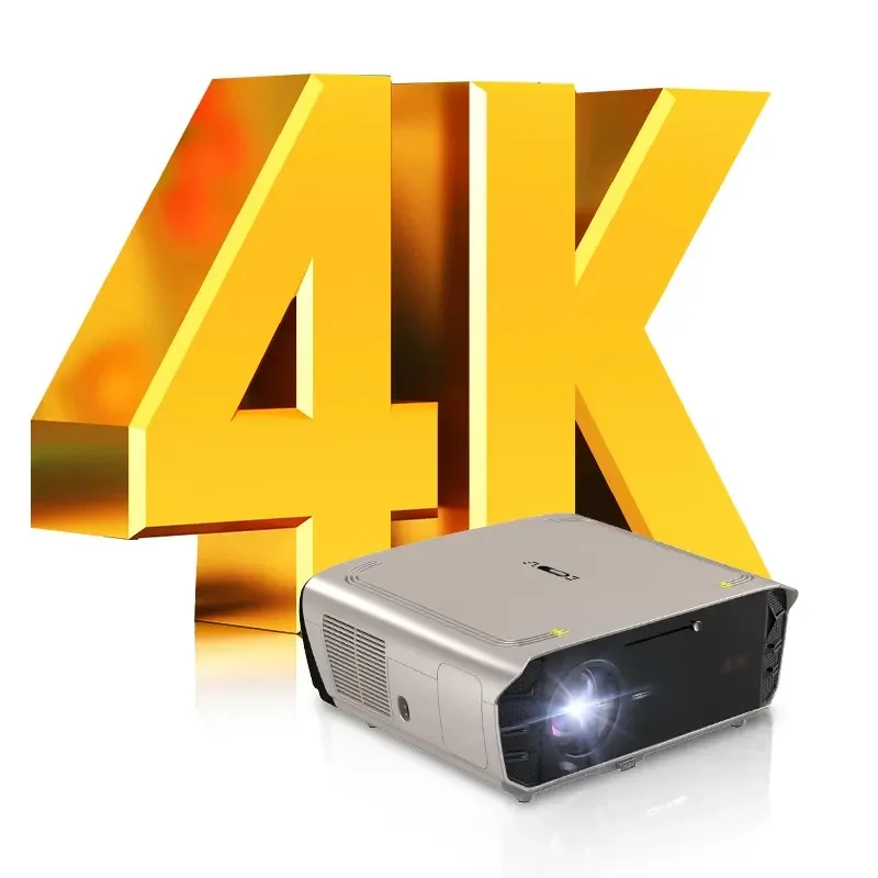 

OEM 2024 Tiktok Hot Selling 1350 ANSI Portable Projector 4k Video Smart Wi-fi Beamer Home Theater