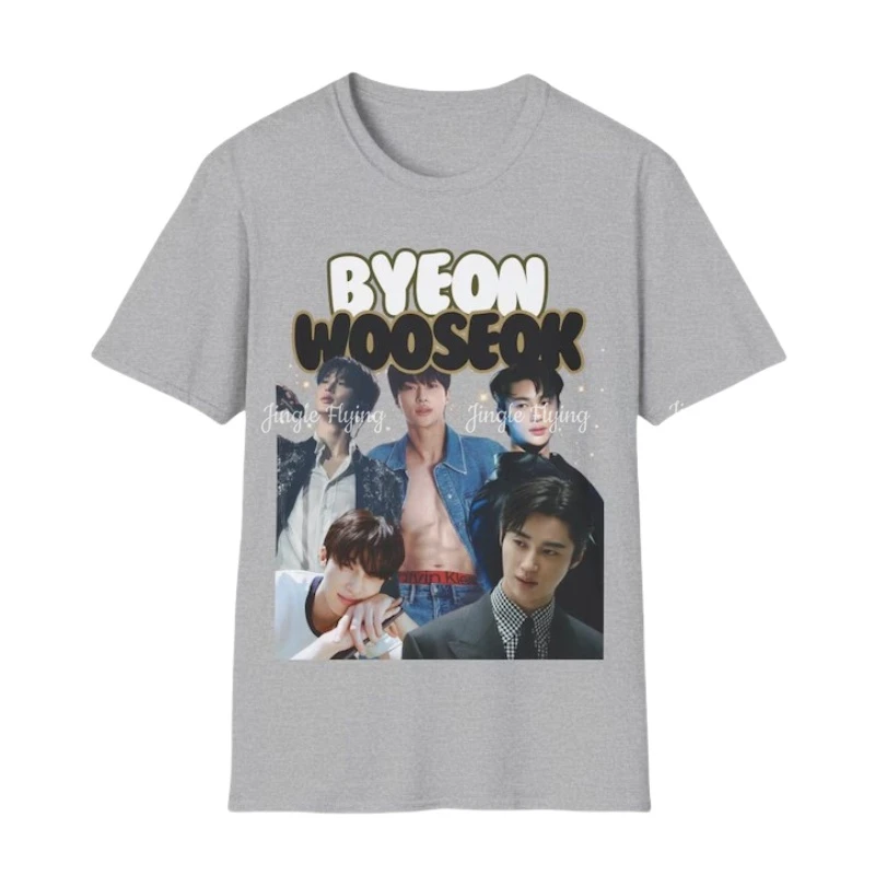 Byeon Woo Seok Graphic Tee Shirt Personalized Gift For Woman And Man Unisex Crewneck Sweatshirt