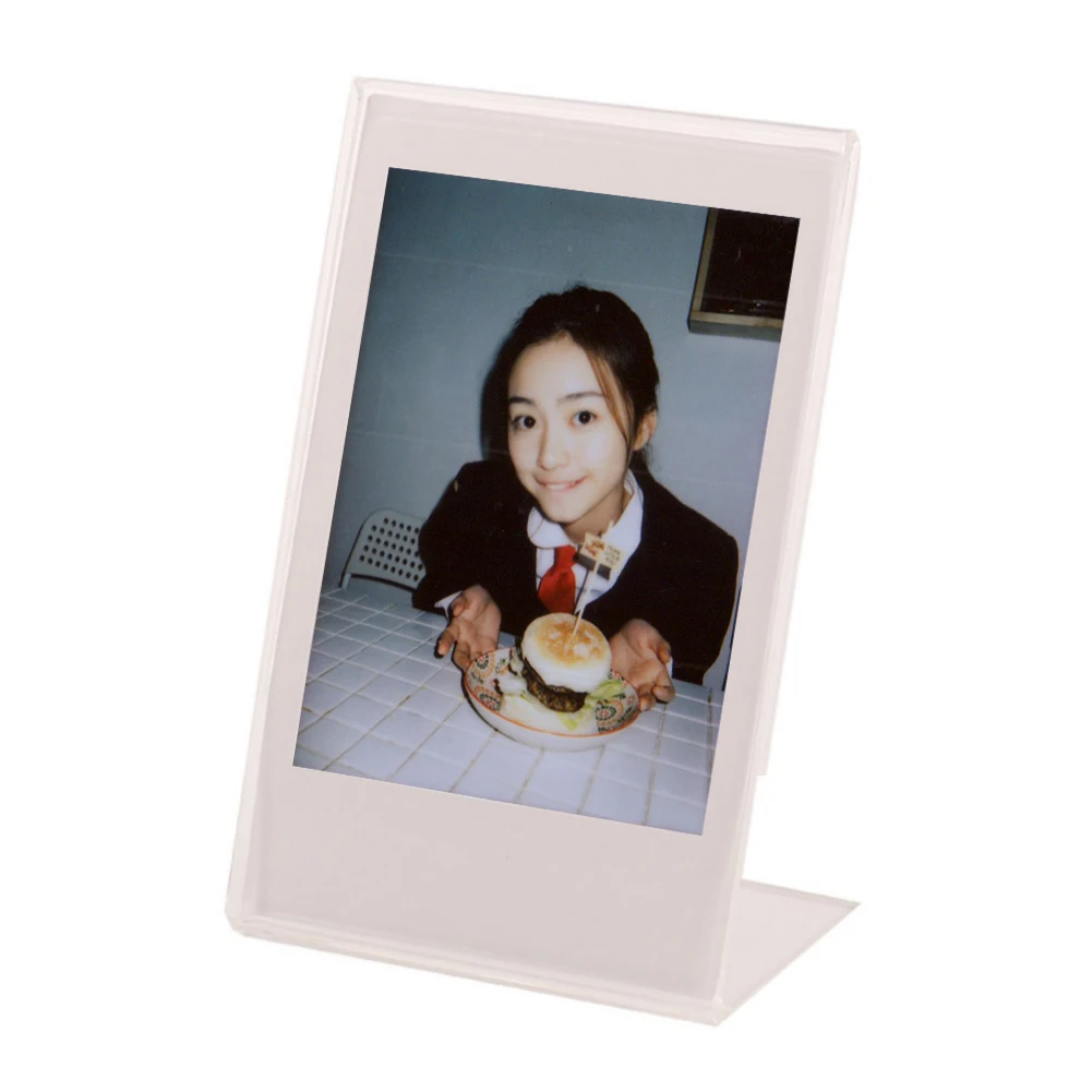 Acrylic Mini Picture Frame Clear Mini Instant Photo Frame Small Picture Holder for Fujifilm Instax Mini 11/9 Instant Camera Film