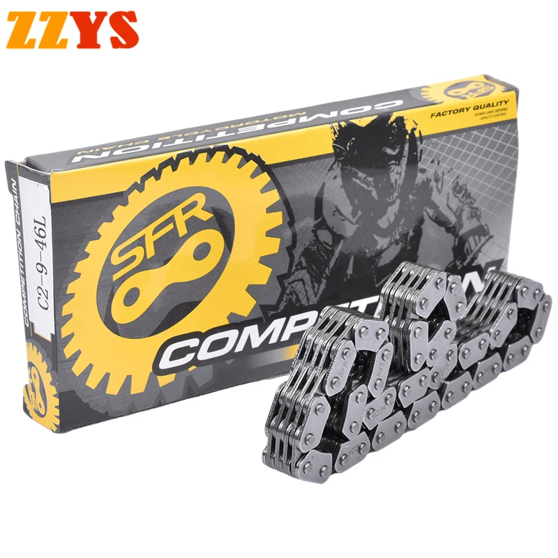 4x5 46L 46 Links Motorcycle Cam Camshaft Timing Chain For KAWASAKI ATV KVF750 Brute Force 4x4i EPS 2012-2020 2018 2019 KVF 750