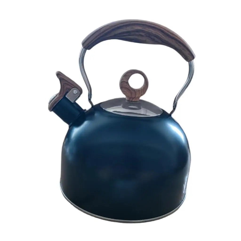 Stainless Steel Stove Top Teakettle with Whistle Spout Houseware for Tea Coffee Brewing and Boiling Water