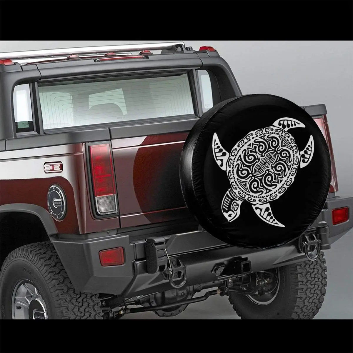 Spare Tire Cover Sea Turtle Tribal Shell Waterproof Wheel Tire Protectors for  Travel Trailer SUV Truck and Many Universal