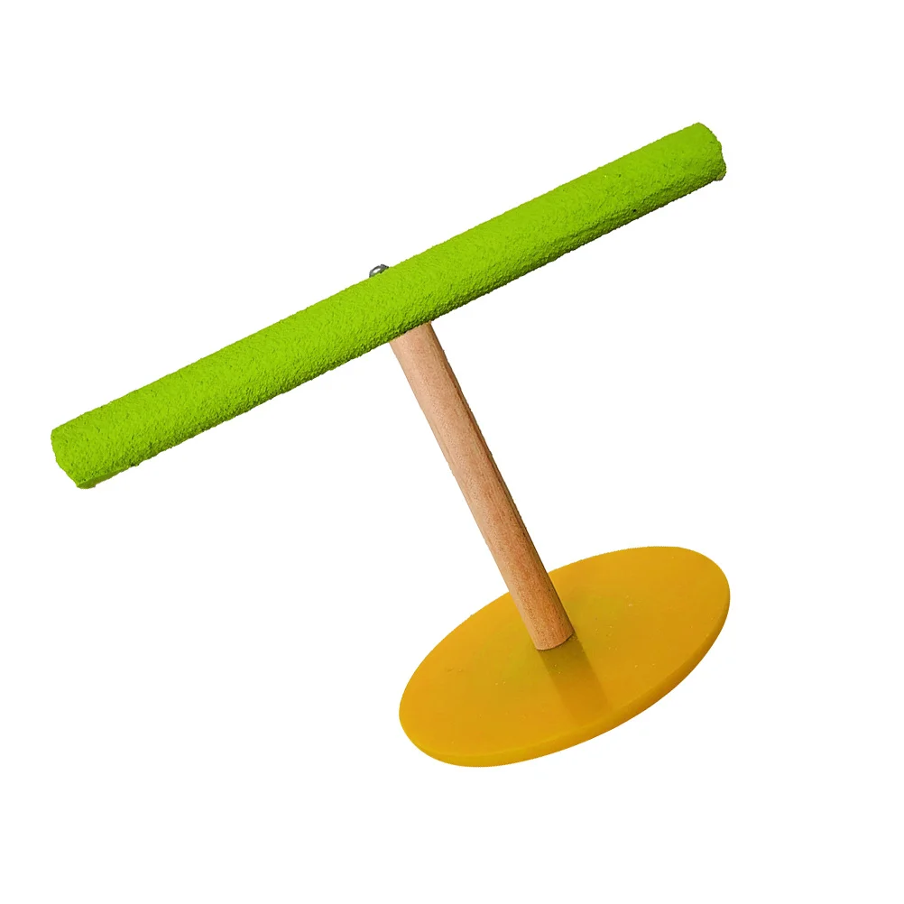 

1pcs Large Bird Training For Parrot Cockatiel Parakeet Exercise Climbing Rack Food Bowl Holder Parrot Bird Pet Stand Pet