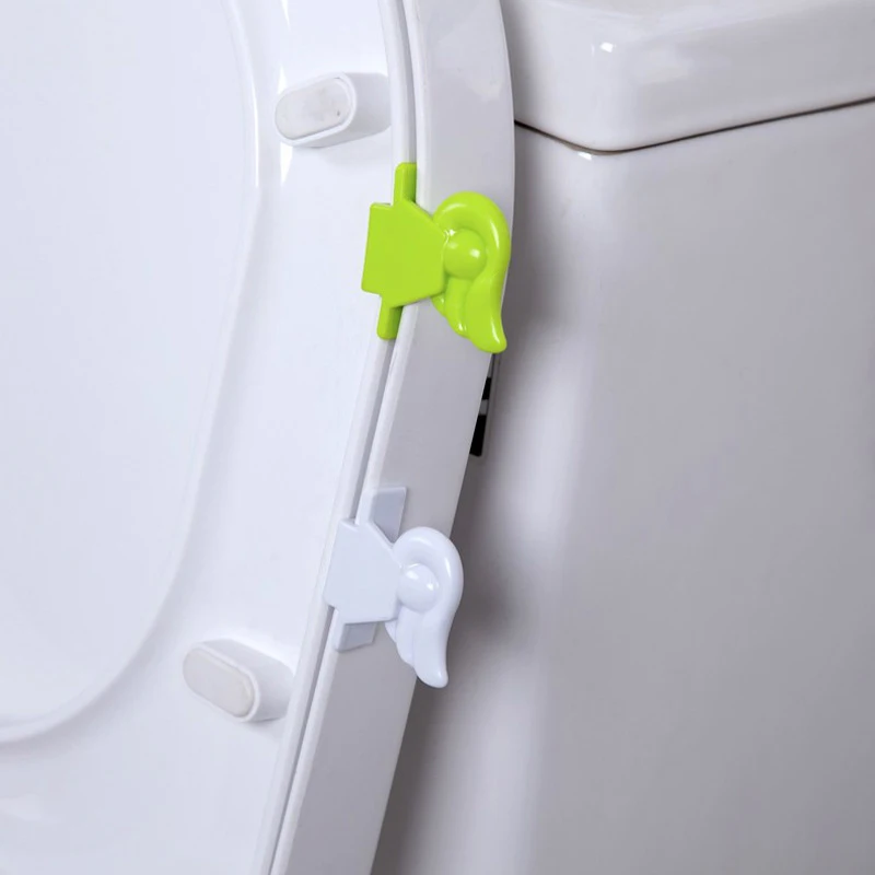 Toilet Lid Lifting Device Smooth Holder Cute Wing Durable Hygienic Manual Seat Supplies Toilet Cover Lifter Clamshell