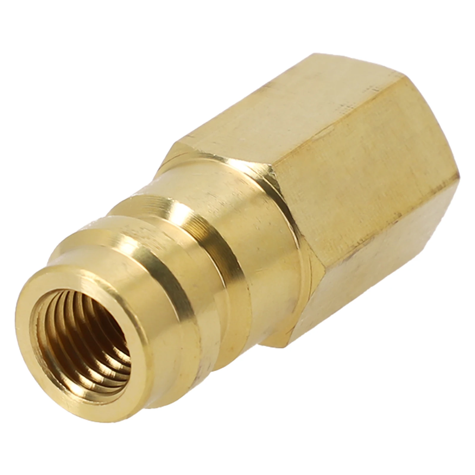For R134a Air Conditioning Bottle Adapter Featuring 14 inch SAE Connection Solid Brass Build for Reliable and Tight Coupling