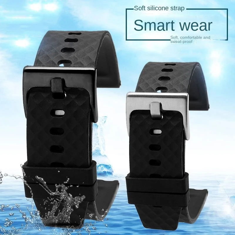 

New Silicone Watch Strap For Casio EFR-303L/303D EQB-501 EFS-S500 EFR-303/304 Men's Breathable Waterproof Sport Watchband 22mm