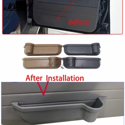 2pcs For Toyota Land Cruiser 70 Series All Models LC76 LC79 Car Door Pocket Organizer Box Cup Holder Armrest Car Accessories