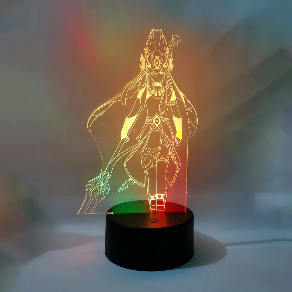 Anime Anya Forger Led Light For Kids Bedroom Decoration Birthday Room Decor Gift Desk 3d Lamp Manga