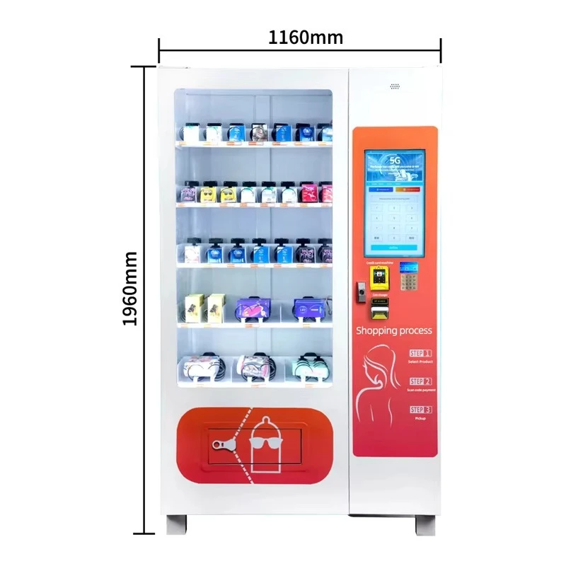 Автоматический диспенсер для закусок высокой емкости заводского качества для школ и спортзалов, надежный торговый автомат для закусок