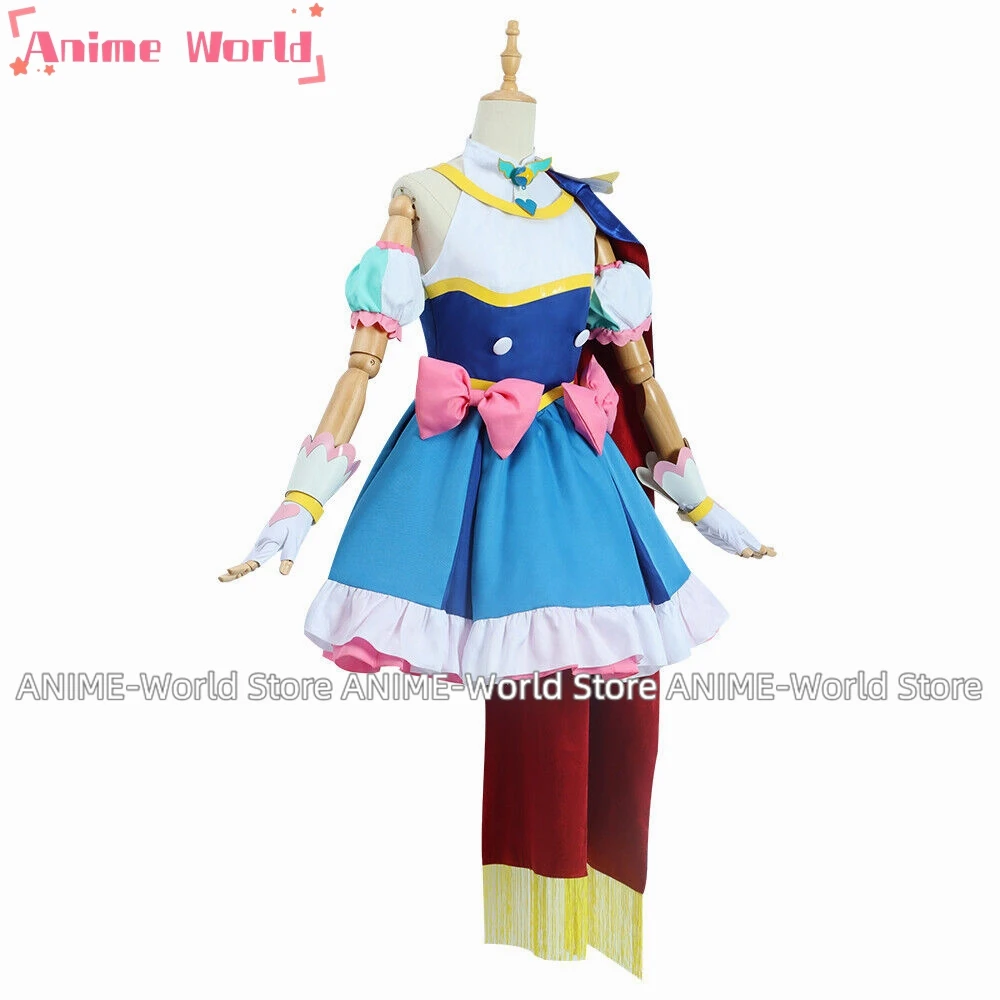 《Custom size》Anime Halloween Hirogaru Sky Precure Cure SKY Sora Harewataru Dress Cosplay Costume