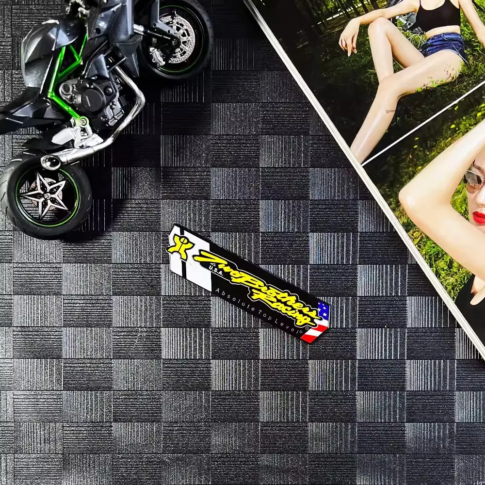 Heat-resistant Aluminum Universal Style Motorcycle Exhaust Pipe Modification Suitable for CFMOTO 675SR MOSTER NK MOTO Decal