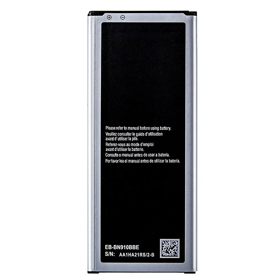 Battery EB-BN910BBE EB-BN910BBK For Samsung Galaxy NOTE4 N910a N910V N910C NOTE 4 N910u N910F N910H Bateria Batteries