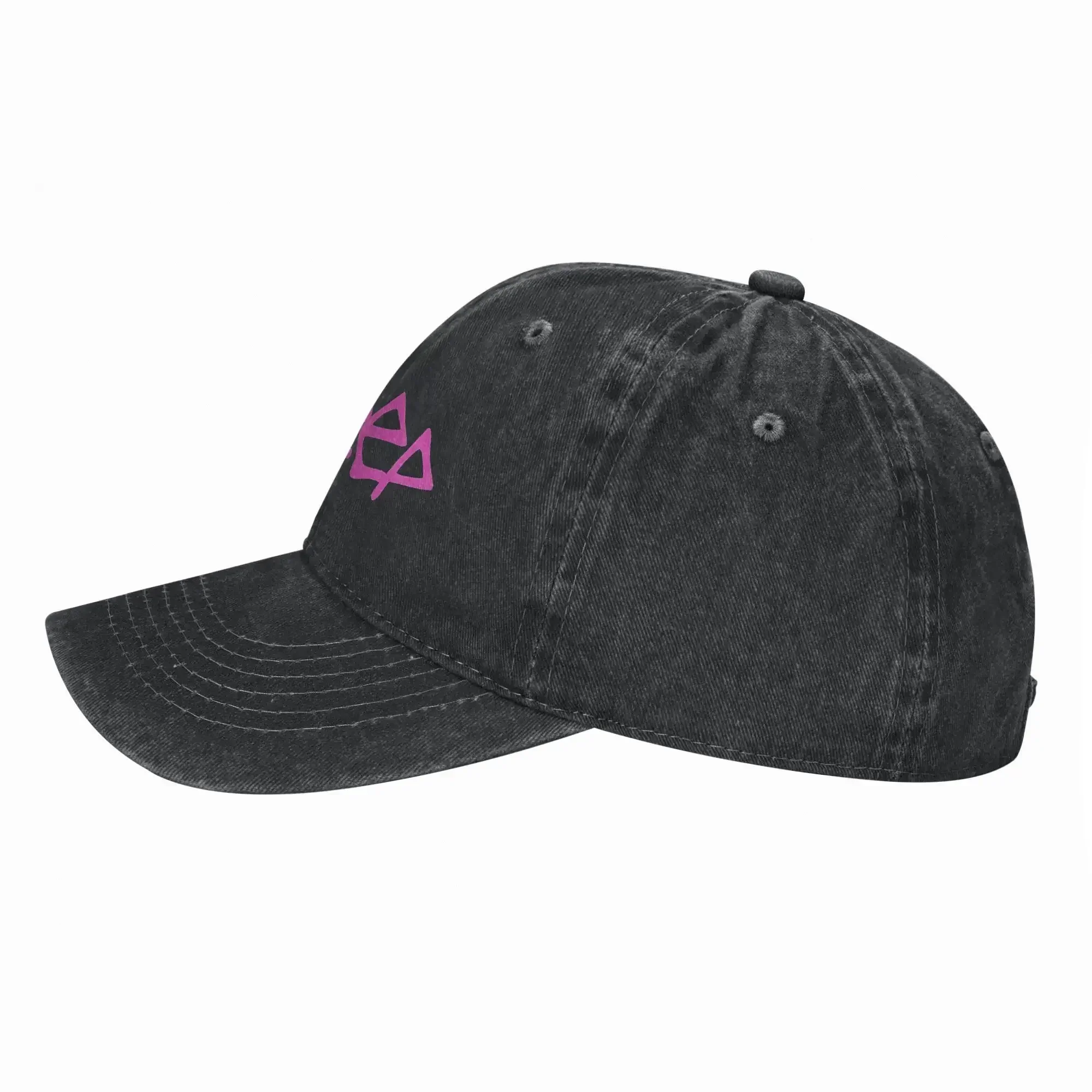 New Lil Peep Pink Logo Sun Baseball Cap Men Adult Washed Trucker Hat Breathable Design Tennis Skate Baseball Caps Birthday Prese