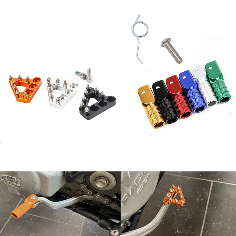 Pedal de freno trasero, placa de paso, palanca de cambios, punta para KTM EXC SX XCF duke125 200 390 990 950 ADVENTURE 690 DUKE SMC 690 ENDURO
