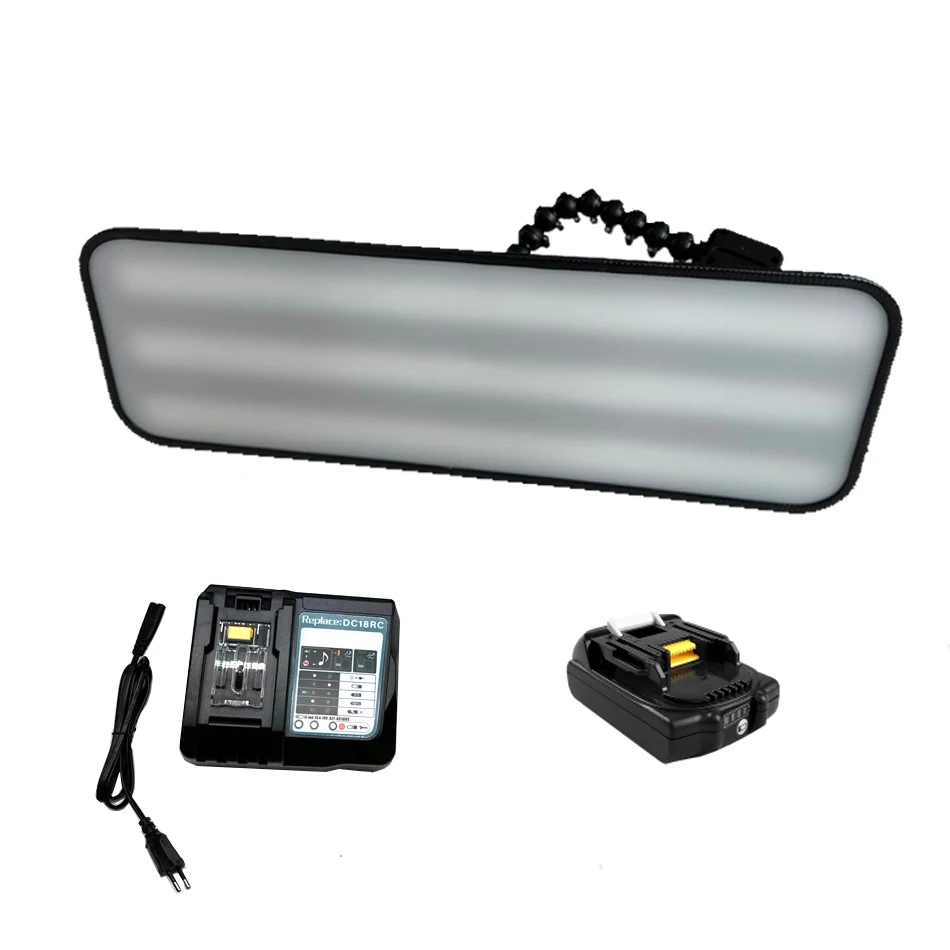 18V 9 LED Wireless 3 Strips Line Board Paintless Dent Repair Tool Car Dent light Board car dent Tools LED Light
