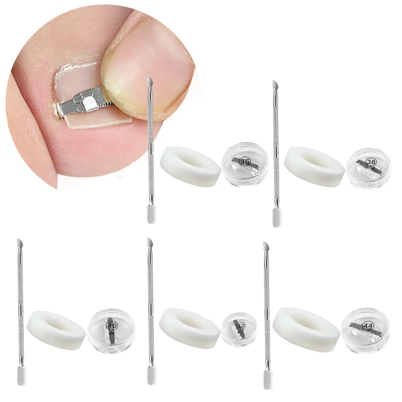 Ingrown Toenail Correction Tool Patch Toe Sticker Breathable Toe Nail Treatment Nail Care Ingrown Toenail Removal Correction