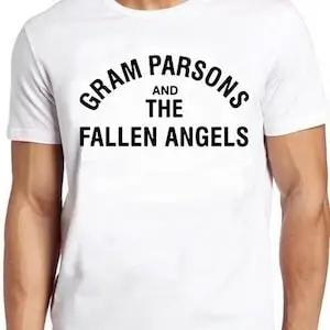 

Gram Parsons And The Fallen Angels T Shirt B1368 Music Folk Rock Hip Hop Retro Cool Top Tee