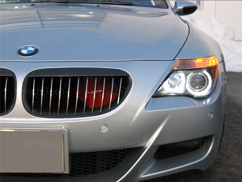 120w White Angle Eyes LED Marker Light  Ring Headlight Bulb Lamp For BMW 6 Series E63 E64 M6 645ci 650i 2004-2008 view 3